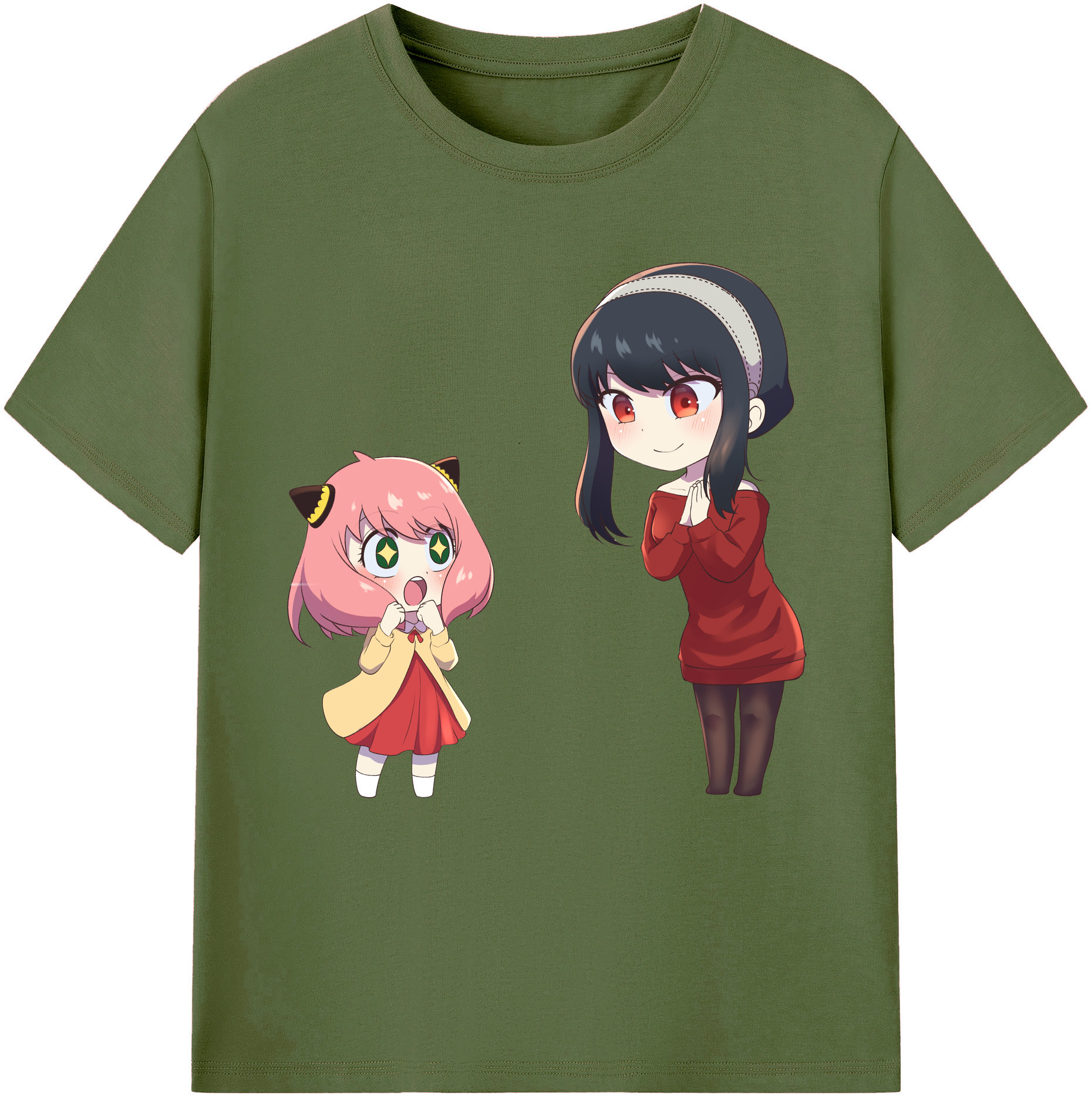 （画像用） SPY×FAMILY间谍家家酒 綿100％半袖Tシャツ（フロントプリント）